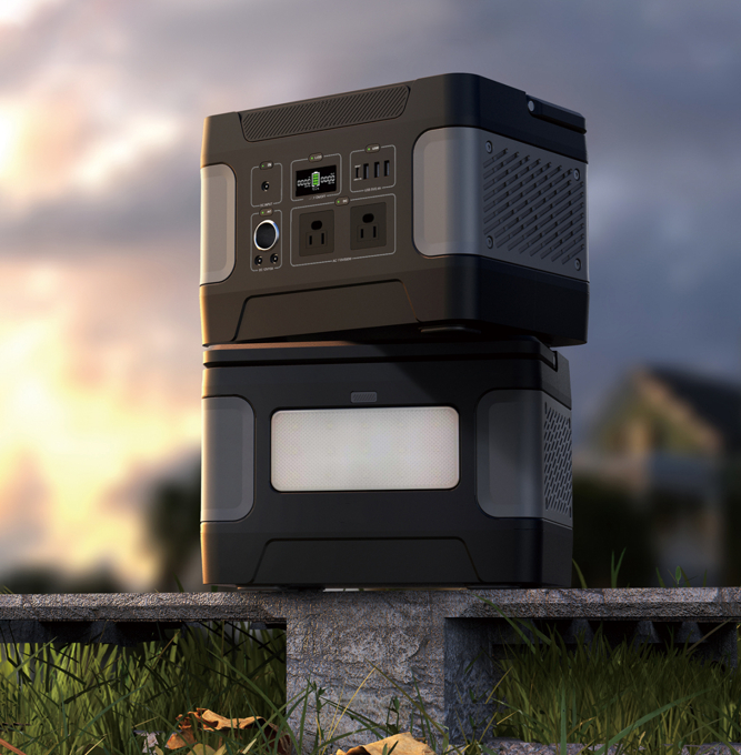 600W termodisk solgenerator för nödladdning